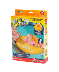BESTWAY 32096 Wheel inflatable wheel seat orange