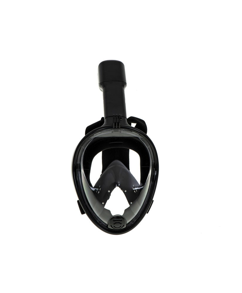 Full folding snorkel mask L/XL black