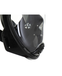 Full folding snorkel mask L/XL black
