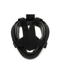 Full folding snorkel mask L/XL black