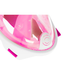 Full folding snorkel mask S/M pink