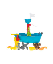 Water bath table sandbox pirate ship / 25el.