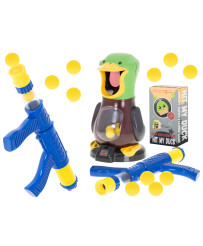 Duck gun and ball target...
