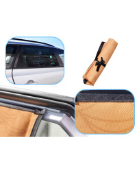 Magnetic curtain car window cover duck