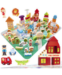 Wooden blocks educational...