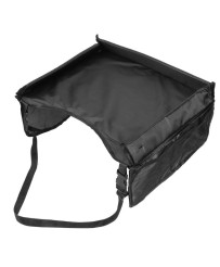 Waterproof table for car seat black