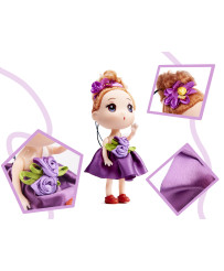 Doll house doll 3 girls + 1 boy set of 4pcs. 12cm