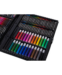 Art set for painting in a suitcase 168el.