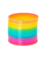 Magic spring rainbow stretch round spring