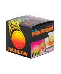Magic spring rainbow stretch round spring