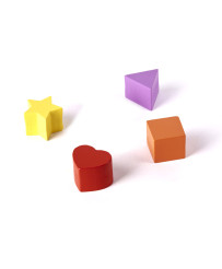 Pusher wooden walker educational cube 6in1