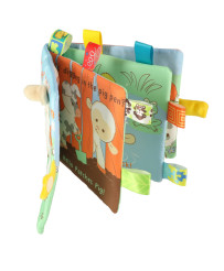 Sensory book teether tag sheep