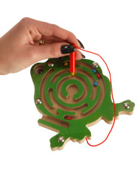 Magnetic maze balls frog