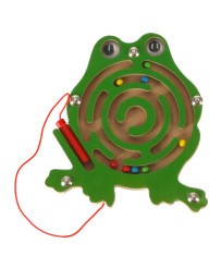 Magnetic maze balls frog