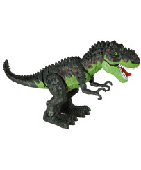 T-REX electronic dinosaur walks roars green