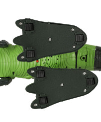T-REX electronic dinosaur walks roars green
