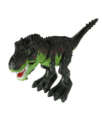 T-REX electronic dinosaur walks roars green