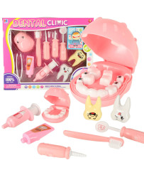 Dentist medical kit hippo pink