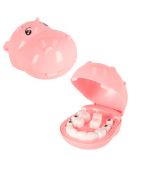 Dentist medical kit hippo pink