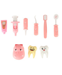 Dentist medical kit hippo pink