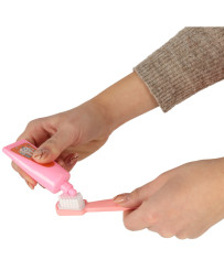 Dentist medical kit hippo pink