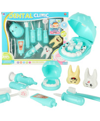 Dentist doctor set hippo blue