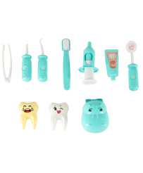 Dentist doctor set hippo blue