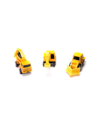 Transporter plane + 3 cars construction vehicles