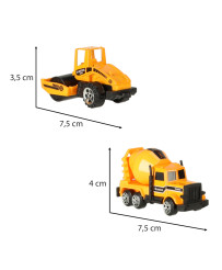 Construction machinery car set of 6 pcs