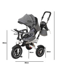 Trike Fix V3 tricycle grey