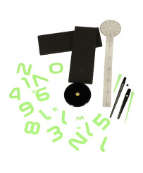 Fluorescent wall clock 50-60cm 12 digits