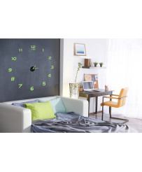 Fluorescent wall clock 50-60cm 12 digits