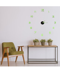 Fluorescent wall clock 50-60cm 12 digits