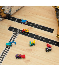 Car with drive construction machinery 6pcs