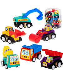 Car with drive construction machinery 6pcs