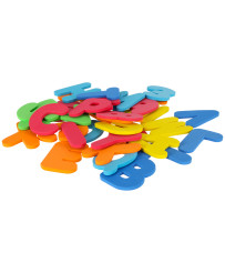 Bath toy letters numbers foam bath toy
