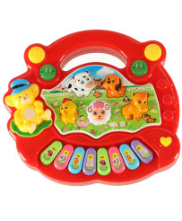 Educational piano animal sounds farm