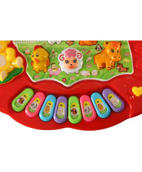 Educational piano animal sounds farm