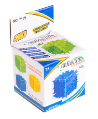 3D cube puzzle maze arcade...