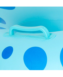 Inflatable mattress pontoon wheel for children rhinoceros