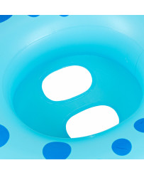 Inflatable mattress pontoon wheel for children rhinoceros