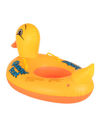 Inflatable mattress pontoon wheel for children duck