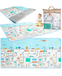 Educational foam mat for children street 180x200cm