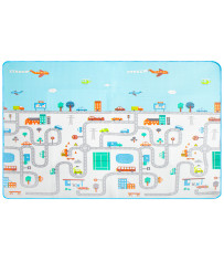 Educational foam mat for children street 180x200cm