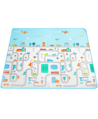 Educational foam mat for children street 180x200cm