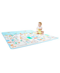 Educational foam mat for children street 180x200cm