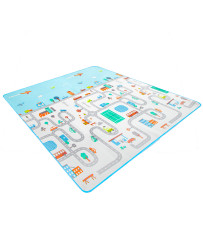 Educational foam mat for children street 180x200cm