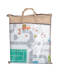 Educational foam mat for children street 180x200cm