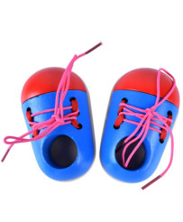 Educational set for learning to tie shoelaces 2 pcs.