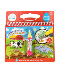Water book with marker - Farm
